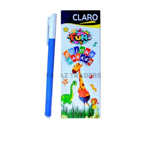 CLARO Fun Tip Marker 10 Pcs Set bright kids drawing coloring markers Pakistan