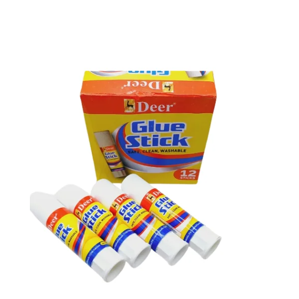 DEER Glue Stick 8 Gram – Strong Adhesive for Paper and Craft Use