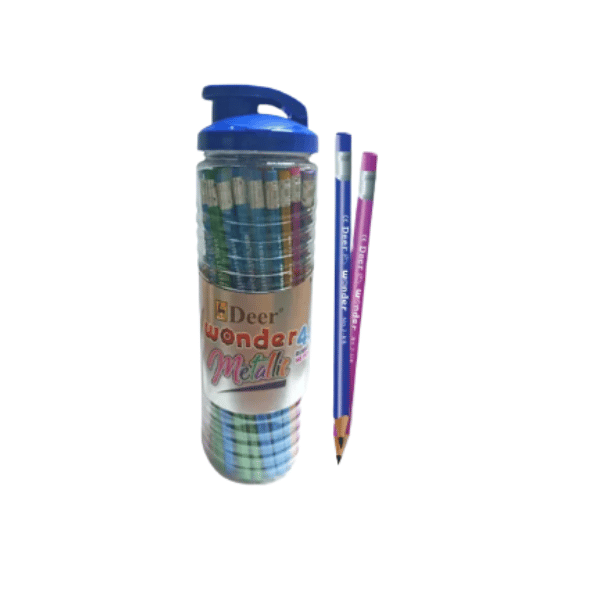 Deer Wonder Metallic Pencil – Vibrant Metallic Colour Pencil for Art, School & Craft