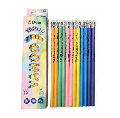 <h2>Deer Yahoo Lead Pencils 12 Pcs Pack – School Pencils</h2>