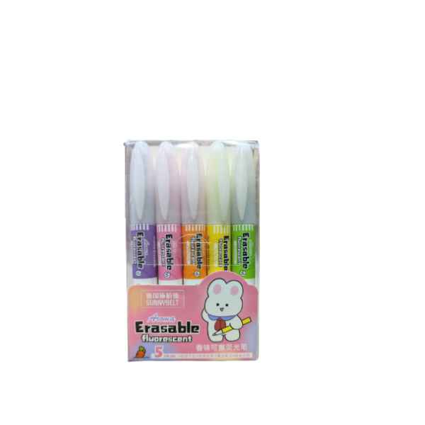 <h2>Erasable Fluorescent Highlighter Pens 6 Pcs Pack</h2>
