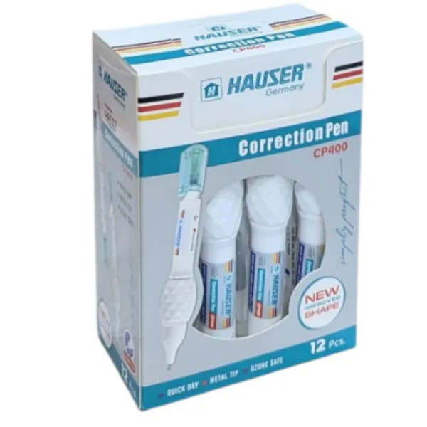 <h2>HAUSER White Correction Pen Single Piece – Fast Dry Whitener</h2>