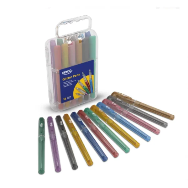 KIDCO Glitter Gel Pen – Sparkling Gel Pen for Kids, School & Art Projects