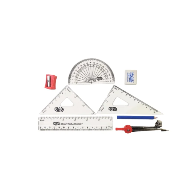 KIDDY Geometry Set complete mathematical tools for students and kids Pakistan