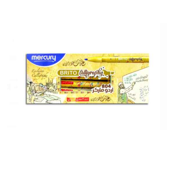 <h2>MERCURY Urdu Marker 804 – Pack of 10 Pcs</h2>