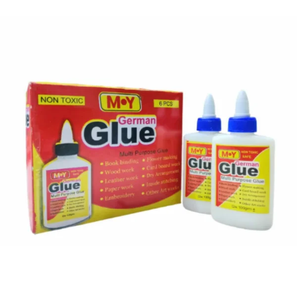 MoY Nozzle Glue 100g Strong Adhesive with Easy Nozzle Applicator