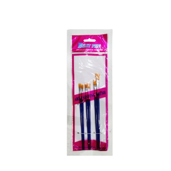 Paint brush set 6 piece smooth durable brushes for art school painting students Pakistan