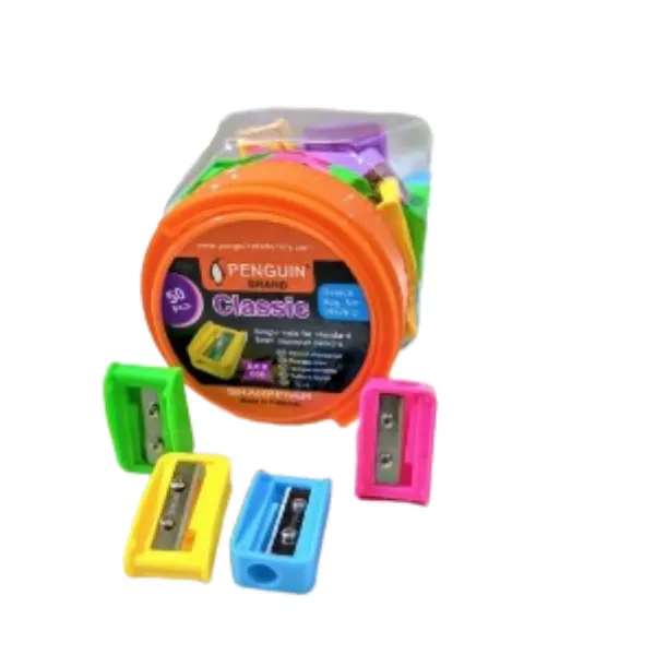 PENGUIN Classic Sharpener 606 50 Pcs Jar bulk school pencil sharpeners Pakistan