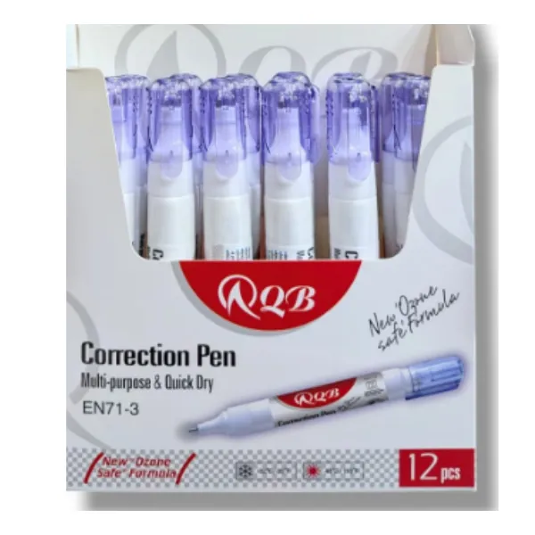 <h2>QB White Correction Pen Single Piece – Fast Dry Whitener</h2>