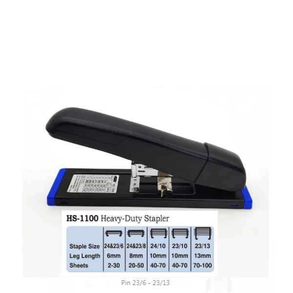 STD Heavy Duty Stapler HS1100 – High-Capacity Metal Stapler for Office & School