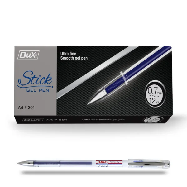 <h2>Dux Gel Pen DX-301 Stick Gel – Smooth Writing Pen</h2>