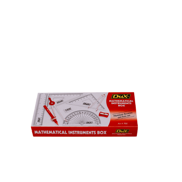 DUX Mathematical Geometry Box 702 complete geometry instrument set for students Pakistan