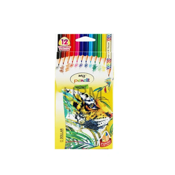 <h2>Dollar My Pencil Color 12 Pcs – Full Size Colouring Set</h2>
