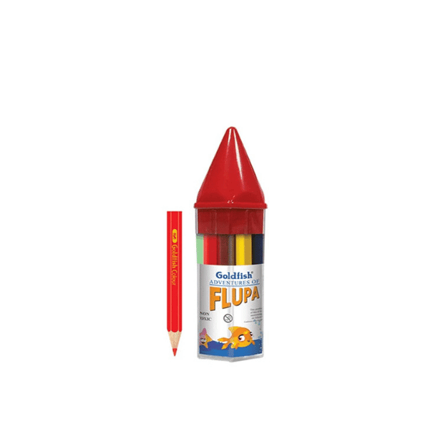 <h2>Goldfish Flupa Color Pencils 12 Pcs – Bright Colouring</h2>