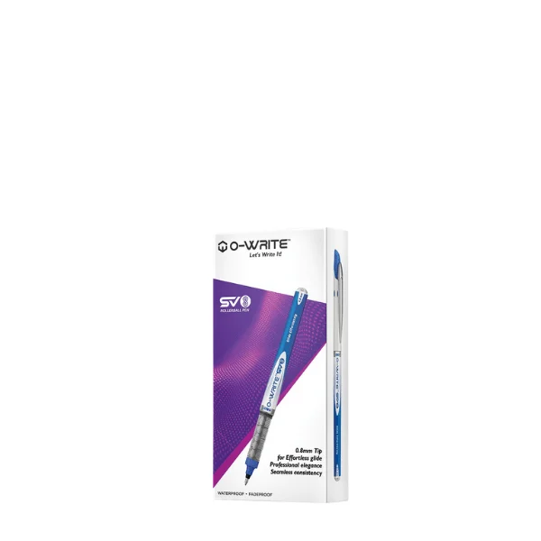 <h2>ORO O-WRITE SV8 Rollerball Pen 0.8mm – 12 Pcs</h2>