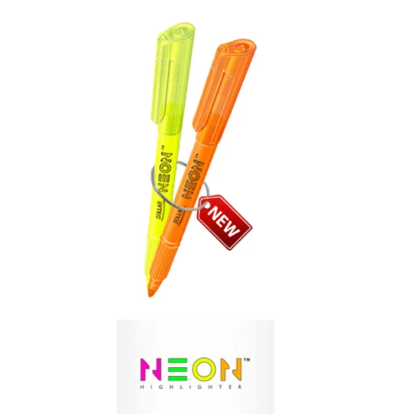 <h2>Dollar Neon Purple Highlighter 4mm – Chisel Tip Marker</h2>