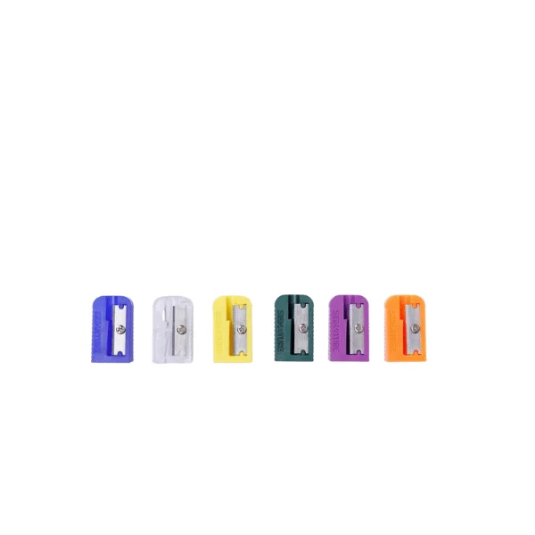 Signature Multicolour Sharpener 50 Pcs Jar colorful school sharpeners Pakistan