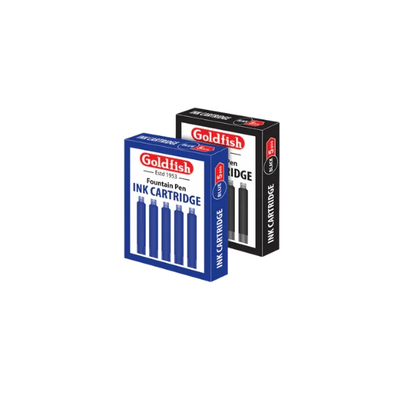 <h2>Goldfish Fountain Pen Ink Cartridges 5 Pcs – Smooth Refill</h2>