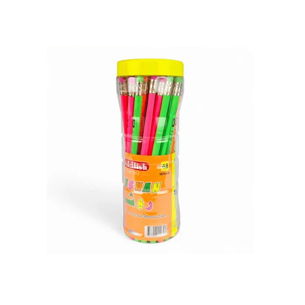 <h2>Goldfish Raushan HB Pencil Jar 48 Pcs – Writing Pencils</h2>