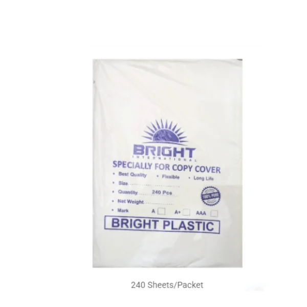 Plastic Sheet for Copy Cover – Transparent Book Cover Sheet