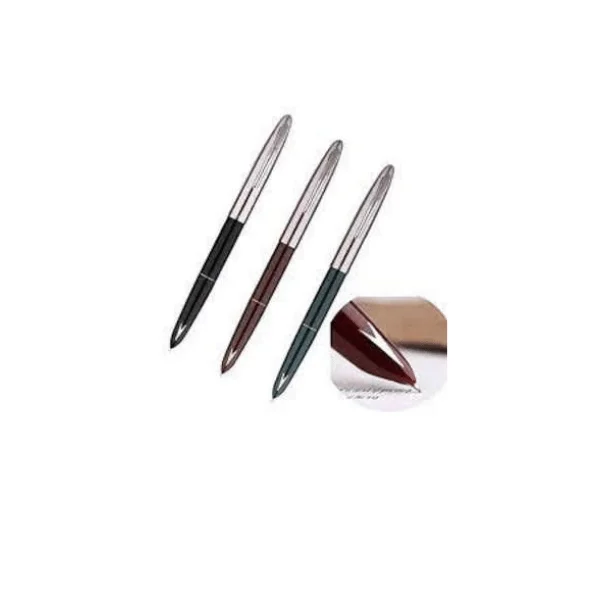 <h2>Bahadur BAH-612 Fountain Pen – Smooth Writing Ink Pen</h2>