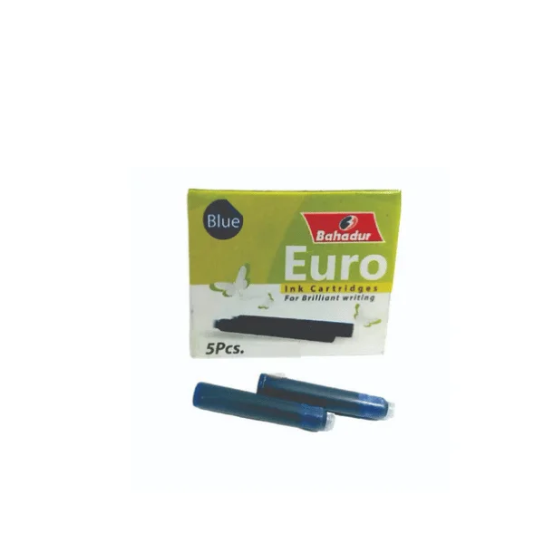 <h2>Bahadur Ink Cartridge Pack of 5 – Fountain Pen Refills</h2>