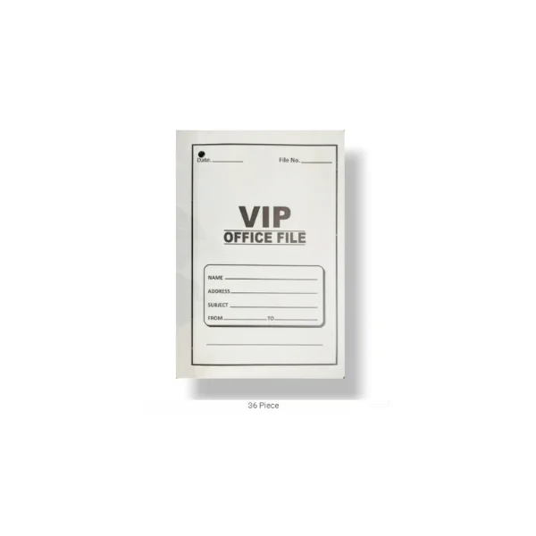 VIP white koka special office file hardboard folder bulk pack Lahore