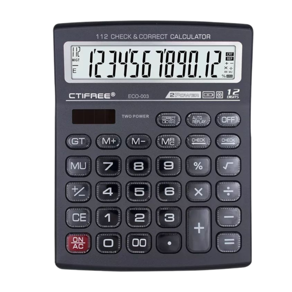 <h2>CTIFREE ECO-003 Desktop Calculator – Office Calculator</h2>