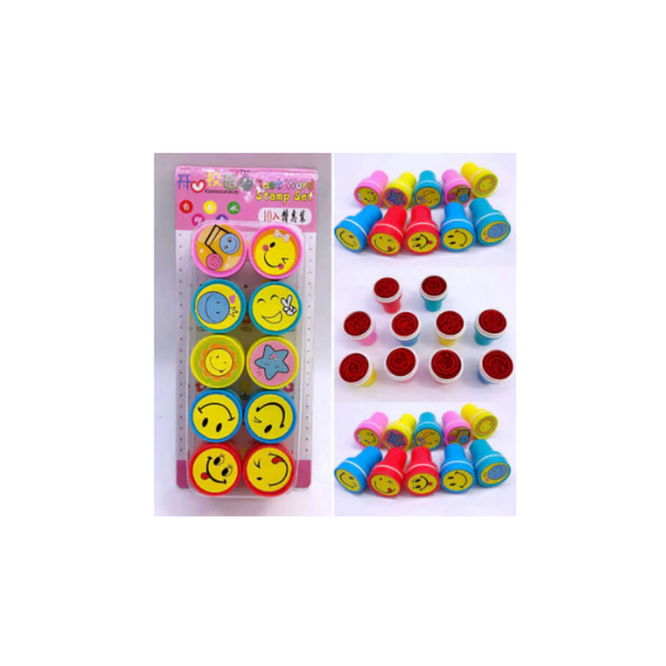 <h2>Smile Stamp Patta – Pack of 10 Decorative Stamps</h2>