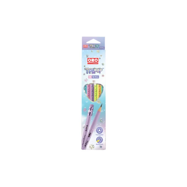 ORO Trypop Pack of 12 Pencils