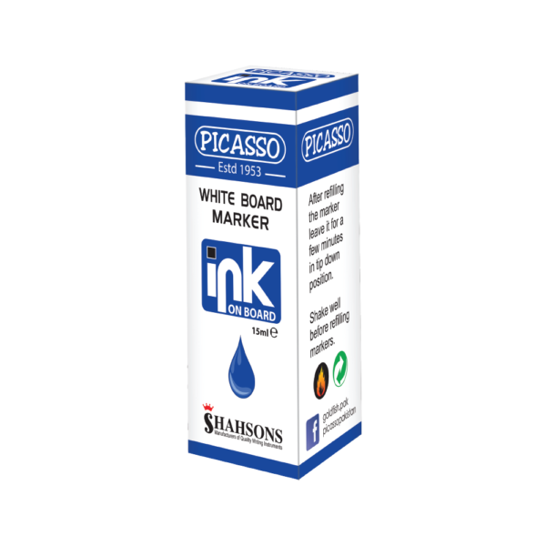 Picasso White Board Marker Ink Refill for Dry Erase Markers
