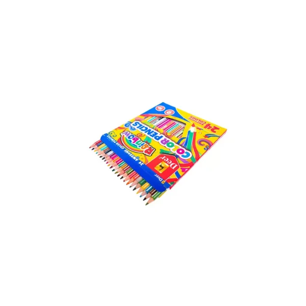 <h2>Deer Rainbow Color Pencils – 24 Colors Pack</h2>
