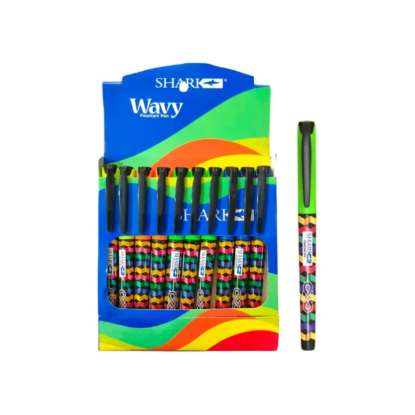 <h2>Shark Wavy Fountain Pen – Smooth Writing Pen</h2>
