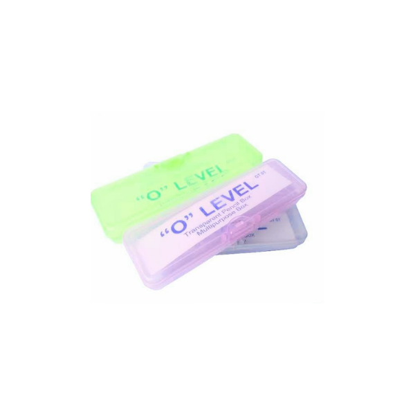 <h2>Transparent Pencil Box – Plastic Stationery Storage Box</h2>