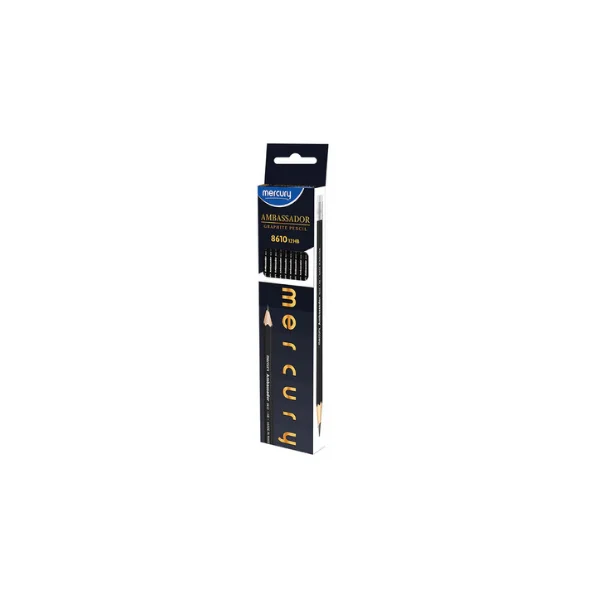 Mercury Ambassador Pencils 12Pcs Of Pack 8610 Smooth Writing Edition