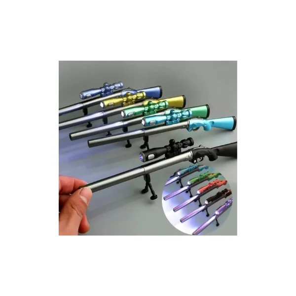 <h2>Kids Gun Shape Gel Pen – Multicolour</h2>