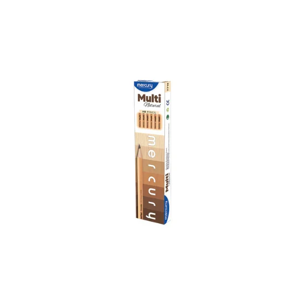 Mercury Multi Natural 12Lead Pencil Pack 7710 Natural Edition
