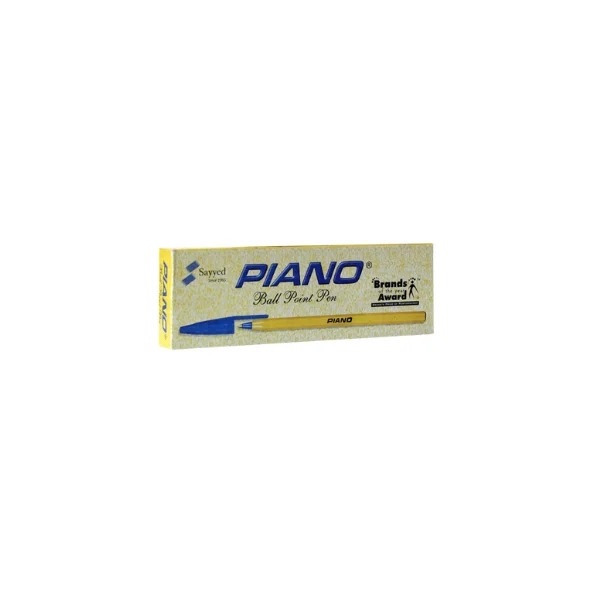 <h2>Piano Yellow Ball Pen – Pack of 10 Pcs</h2>
