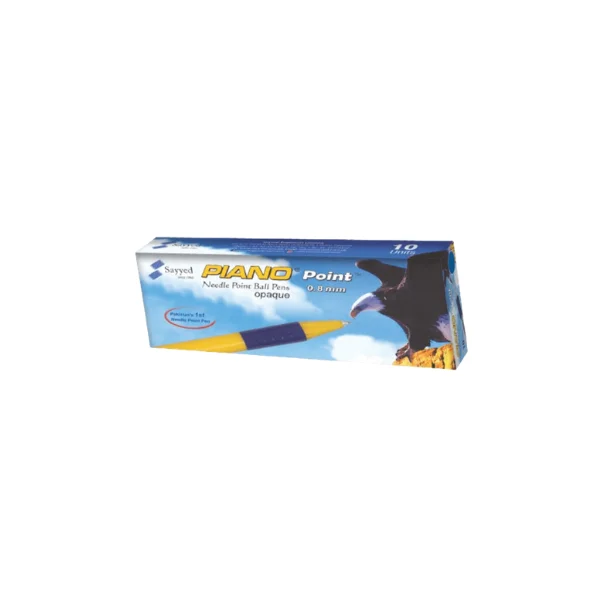 <h2>Piano Point Opaque Pack of 10 Pcs – Writing Pens</h2>