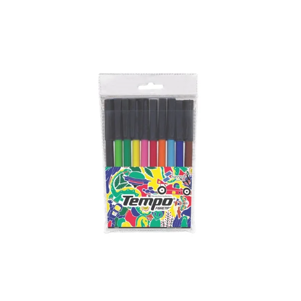 <h2>Piano Tempo Fiber Tip Colour Markers – 12 Pcs</h2>
