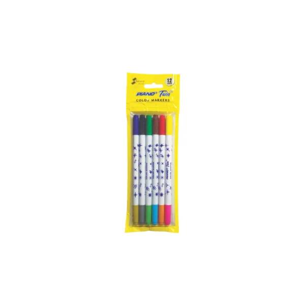 <h2>Piano Twin Colour Marker – Pack of 6 Pcs</h2>