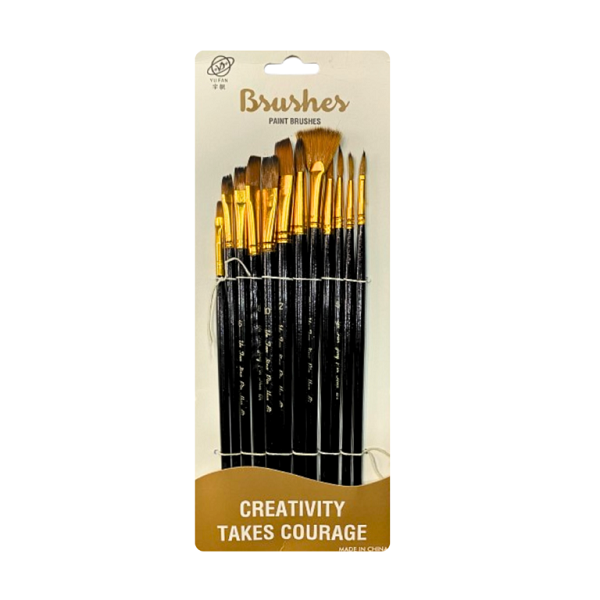 <h2>YUFAN Black Artist Brush Set – Painting Supplies</h2>