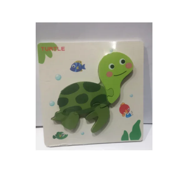 <h2>Wooden Turtle Puzzle Board – Educational Toy for Kids</h2>