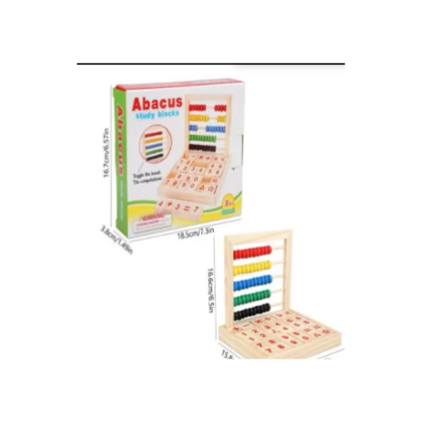 <h2>Wooden Abacus Game – Counting & Learning Toy for Kids</h2>