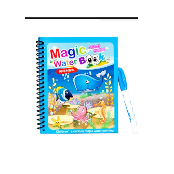 <h2>Water Magic Book – Reusable Water Colouring Book for Kids</h2>