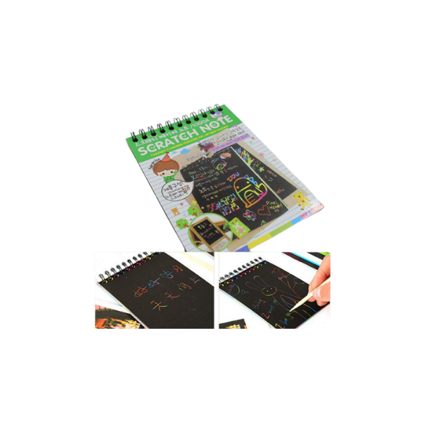 <h2>Scratch Paper Notebook – Creative Drawing & Art Book</h2>